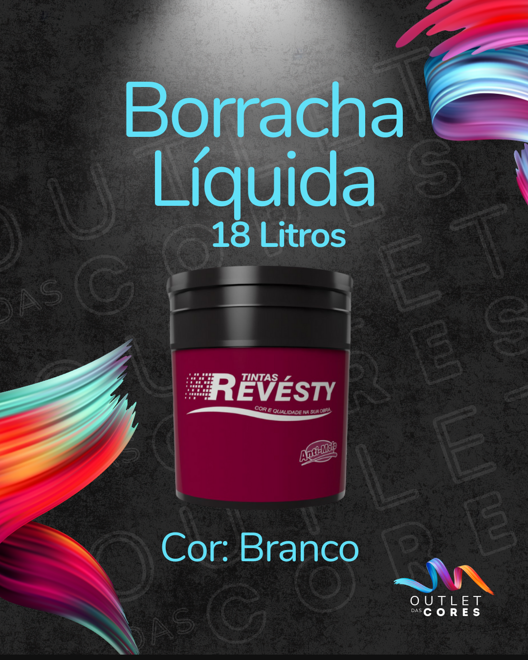 Borracha Líquida 18L - Revesty