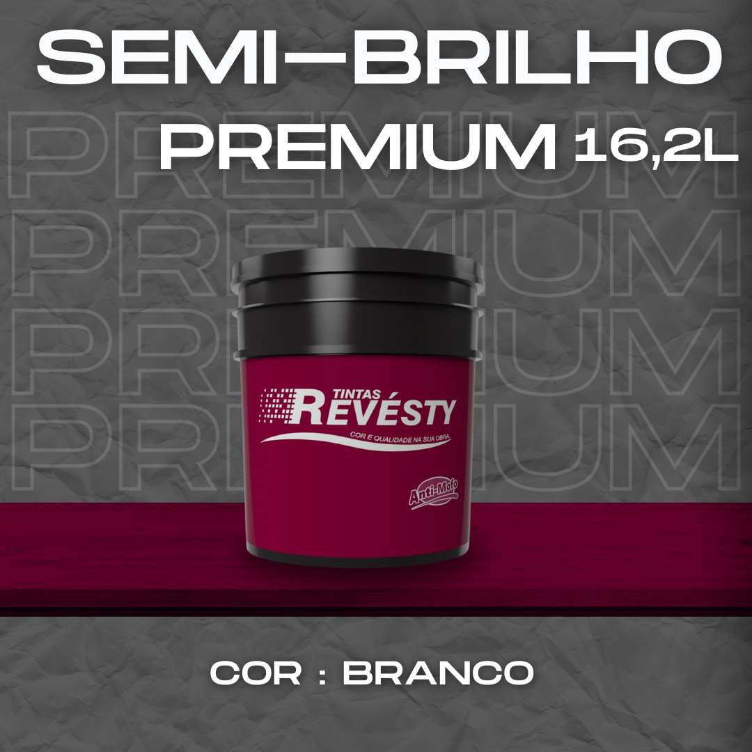 Tinta Acrílica Semi-Brilho 18L - Revesty